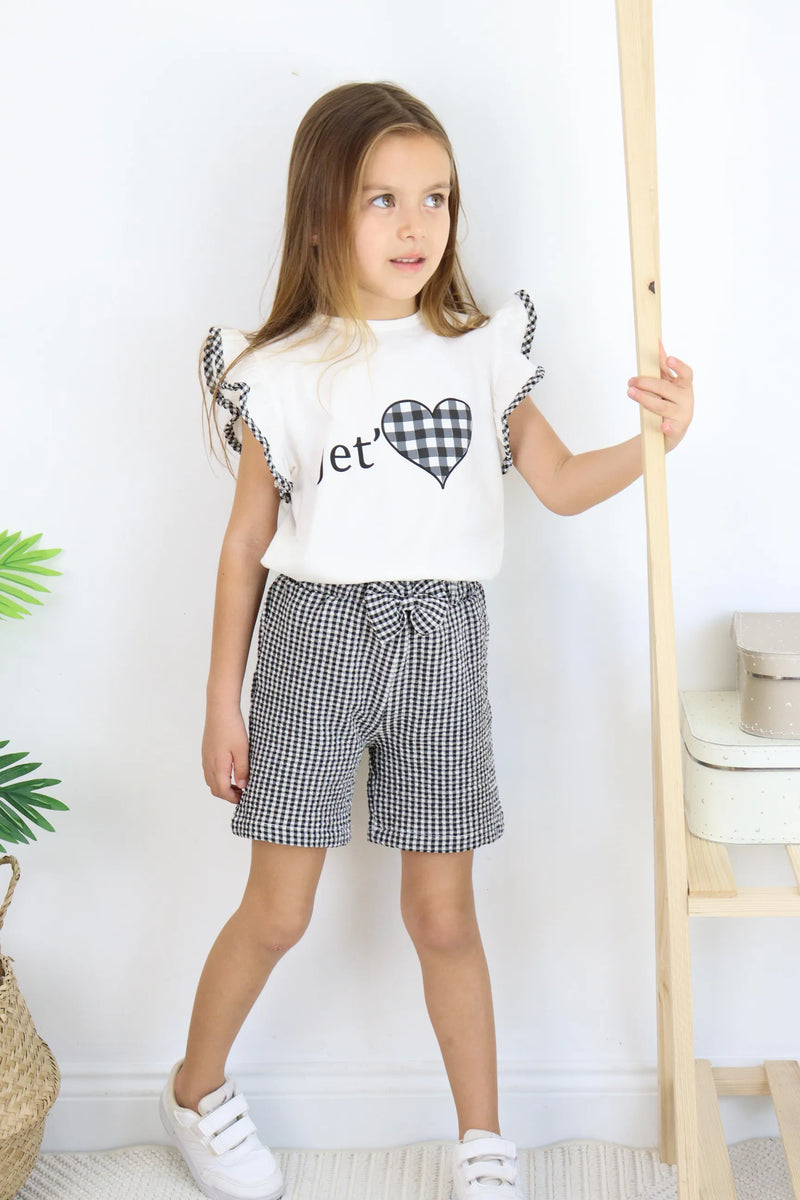 Ensemble Fille 2 Pièces Imprimé Jet Love