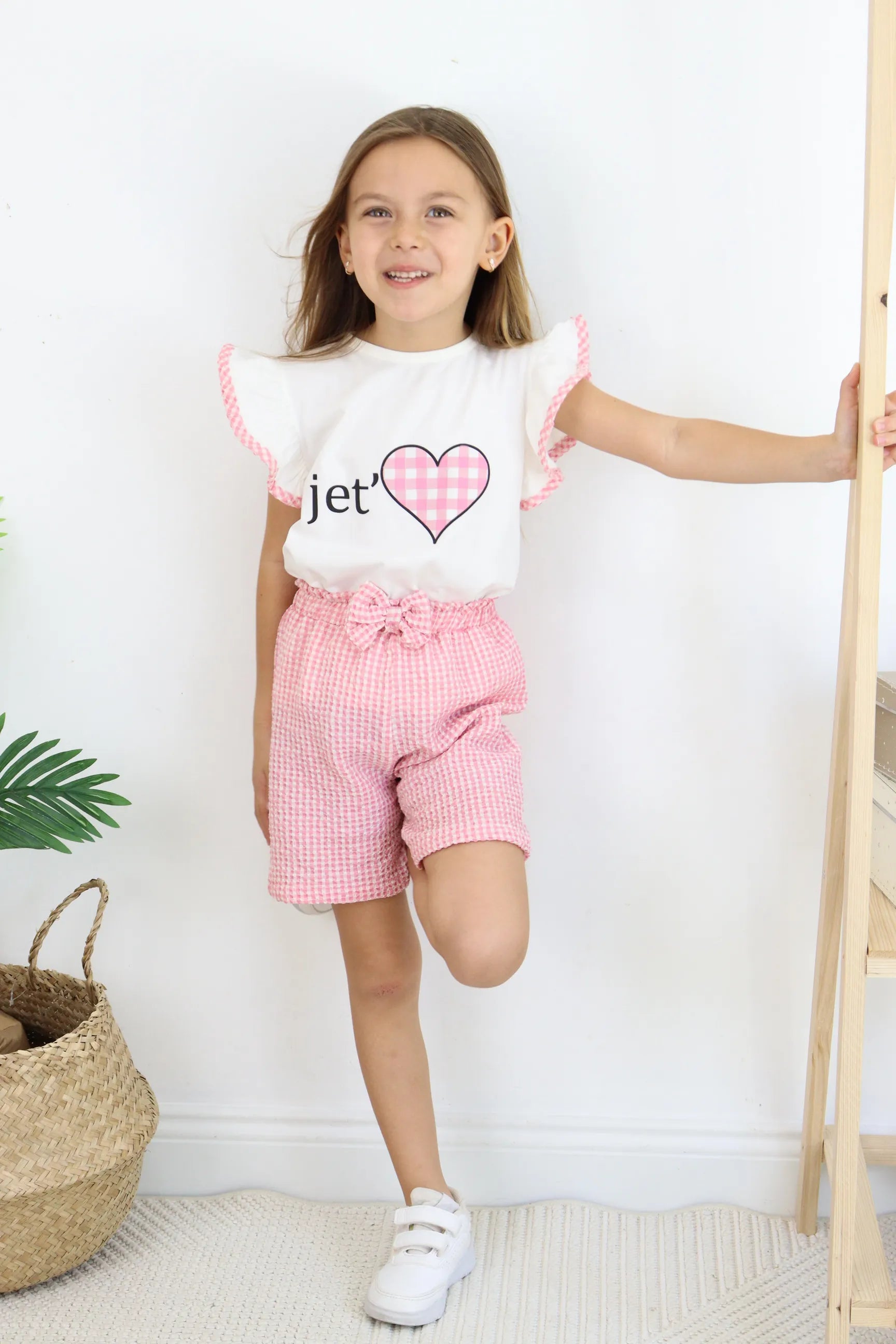 Ensemble Fille 2 Pièces Imprimé Jet Love