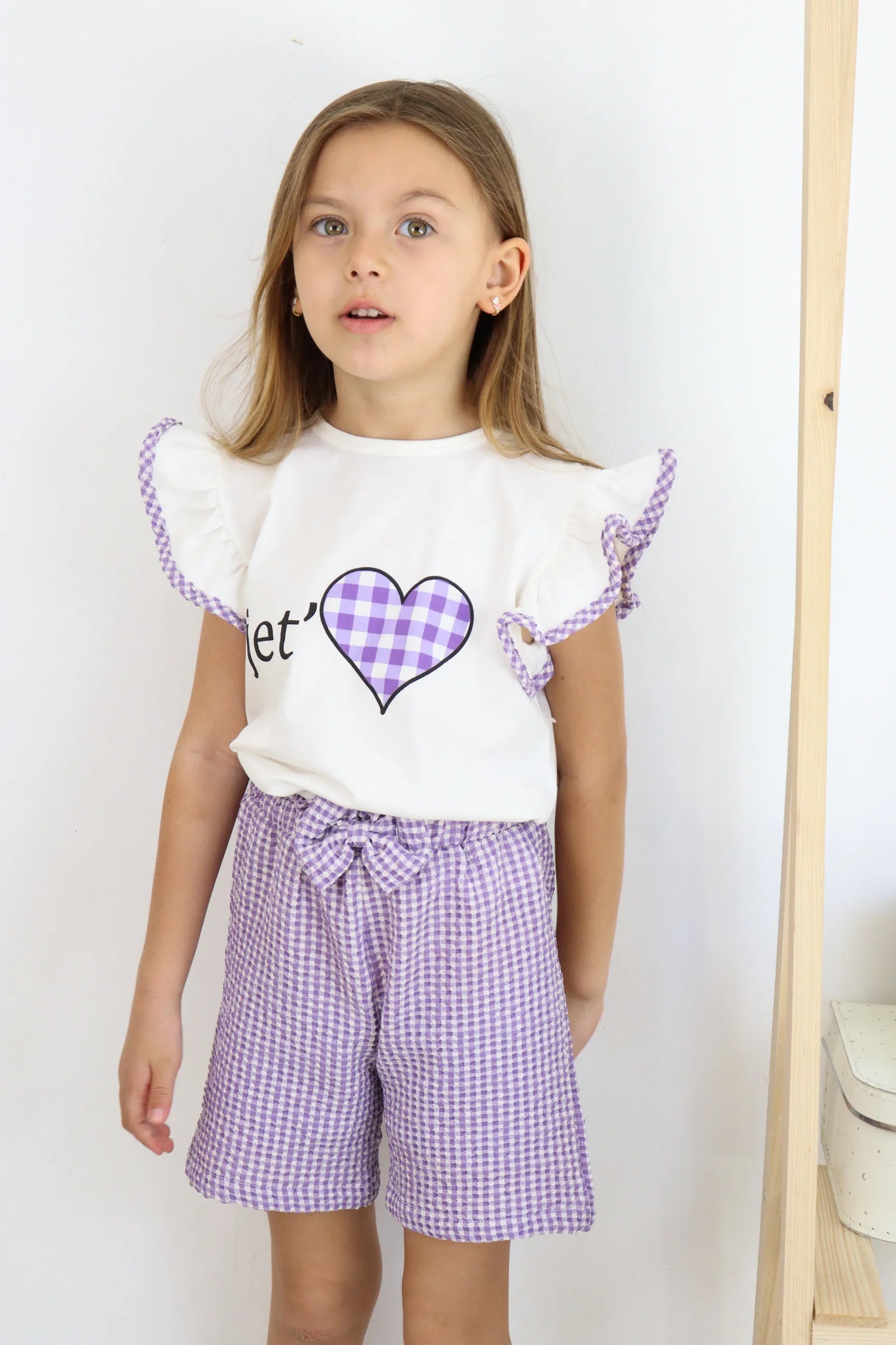 Ensemble Fille 2 Pièces Imprimé Jet Love