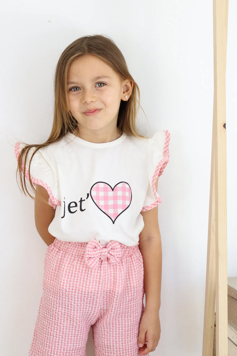 Ensemble Fille 2 Pièces Imprimé Jet Love