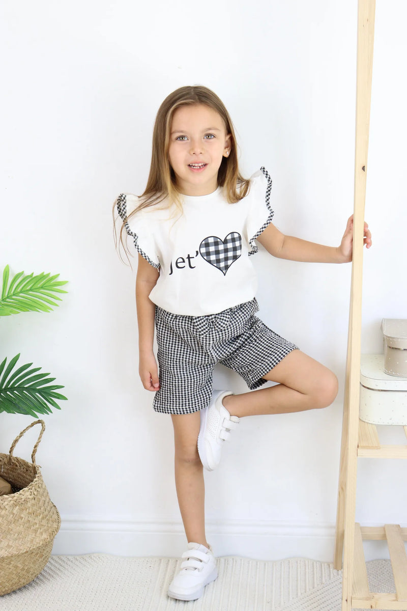 Ensemble Fille 2 Pièces Imprimé Jet Love