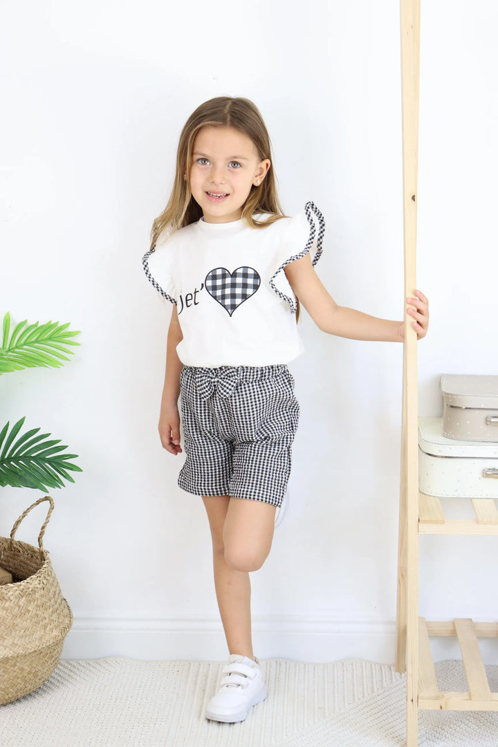 Ensemble Fille 2 Pièces Imprimé Jet Love