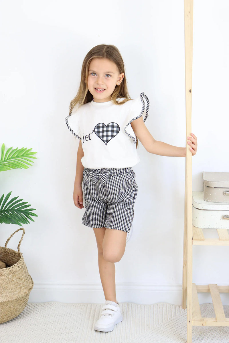 Ensemble Fille 2 Pièces Imprimé Jet Love