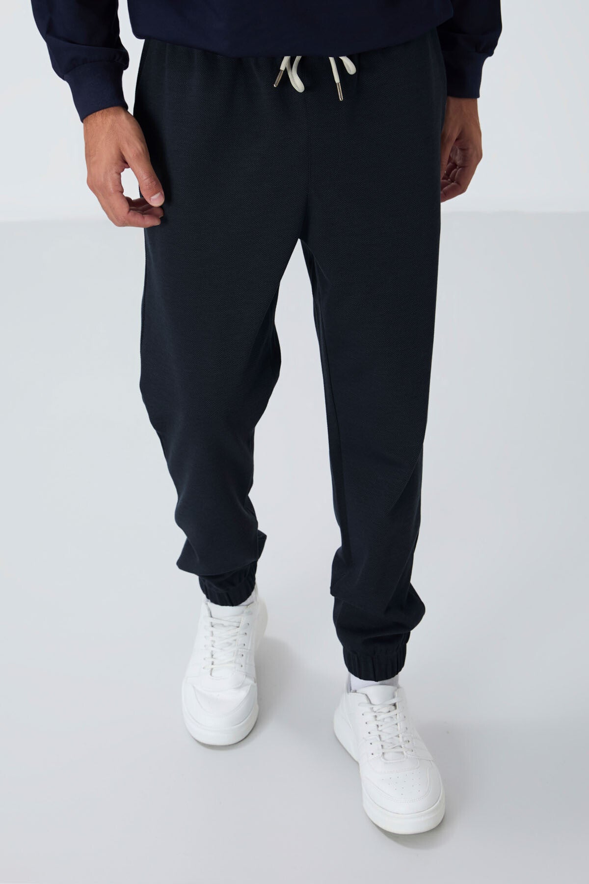 <tc>pantalon de jogging pour homme à coupe standard avec surface texturée - 82156</tc>