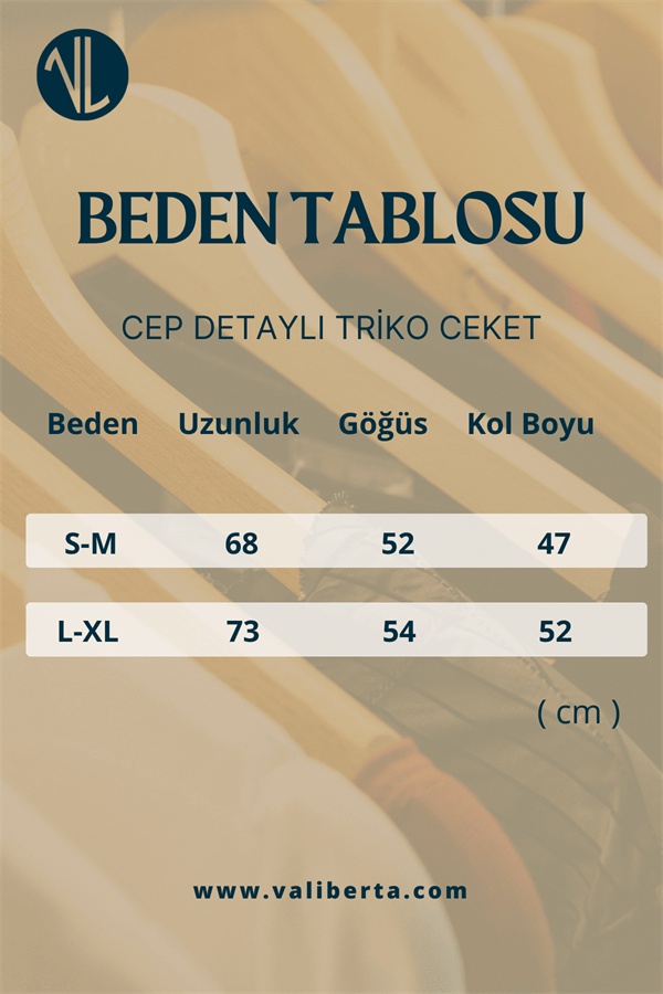 erkek cep detayli triko ceket - Justyol