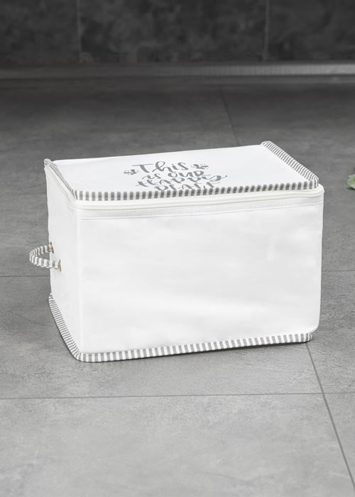 حقيبة تخزين للكنزات بمقبض رباط – 45×40×30 سم