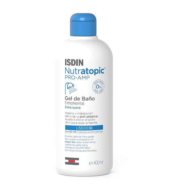 جل استحمام ISDIN Nutratopic للبشرة الأتوبية – 400 مل