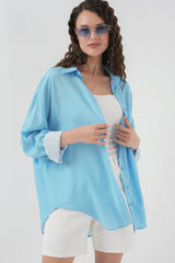 <tc>Chemise oversize à rayures pour femme - 20295</tc>