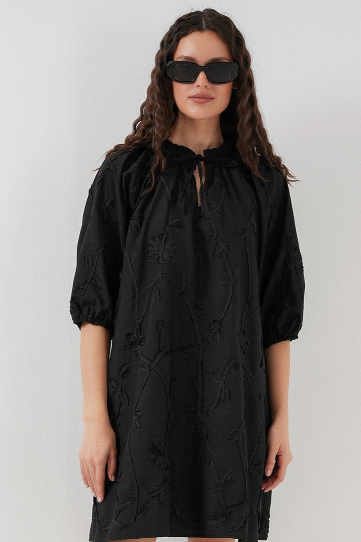 <tc>Robe courte à motifs pour femme 2528</tc>