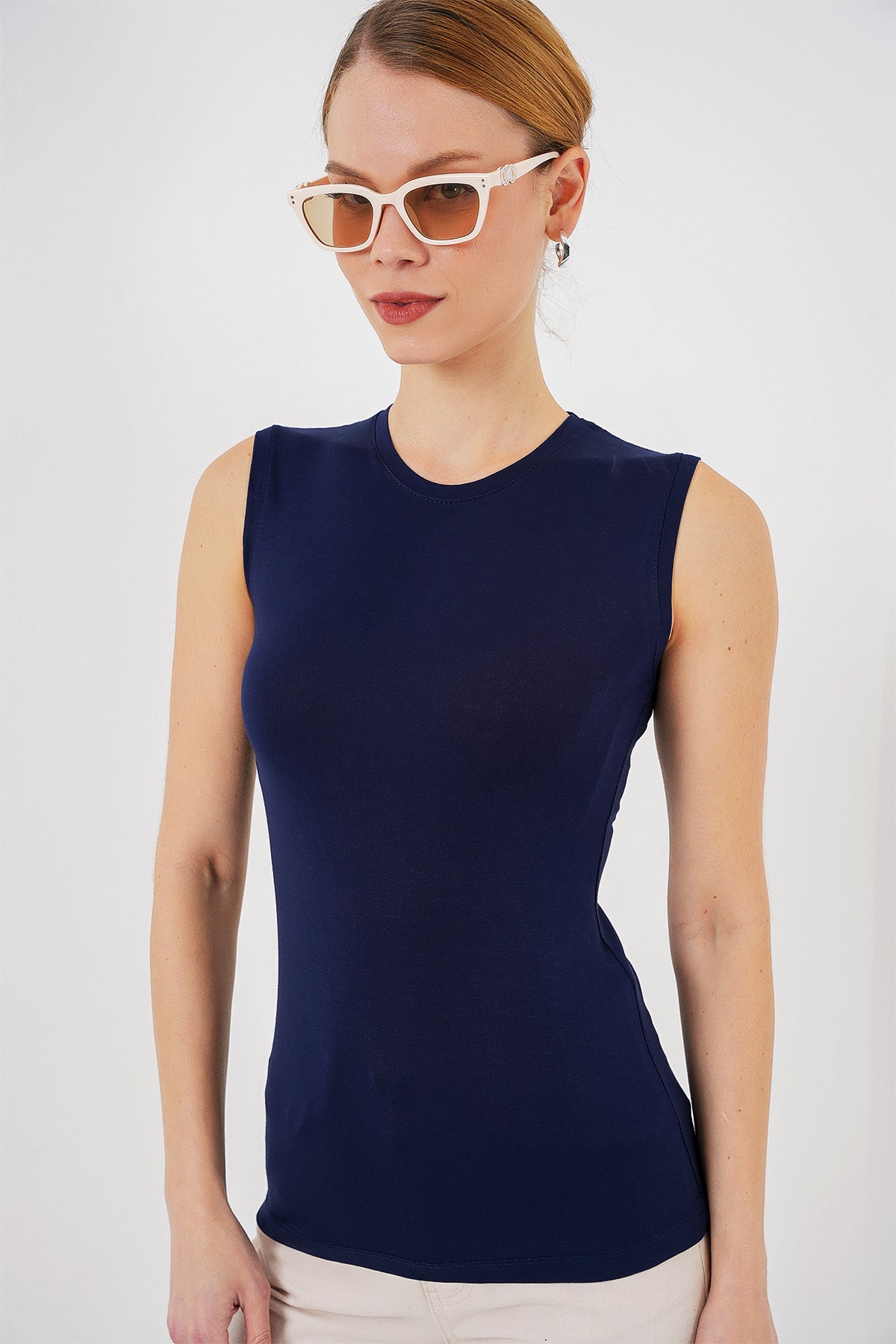 kadin kolsuz body 4347 - Justyol