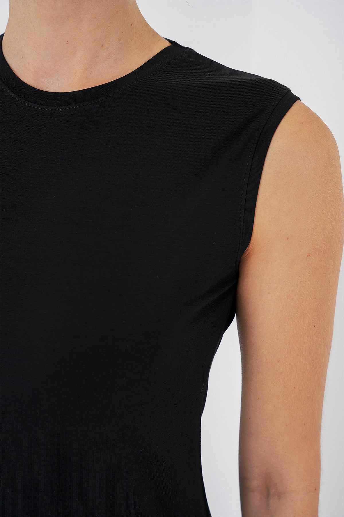 kadin kolsuz body 4347 - Justyol