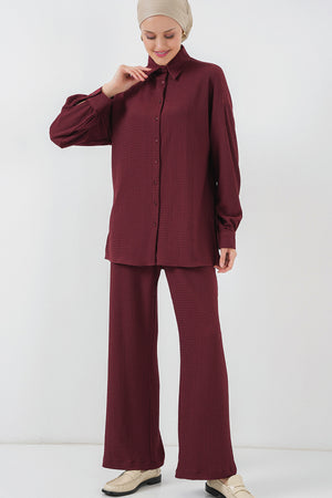 kadin örme tesettür alt üst takim 6711 - Justyol
