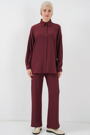 kadin örme tesettür alt üst takim 6711 - Justyol