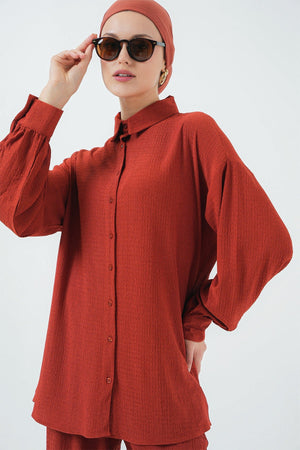 kadin örme tesettür alt üst takim 6711 - Justyol