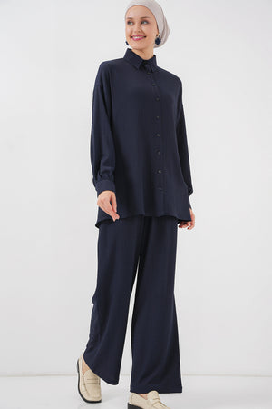 kadin örme tesettür alt üst takim 6711 - Justyol