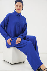 kadin örme tesettür alt üst takim 6711 - Justyol