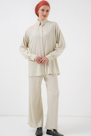 kadin örme tesettür alt üst takim 6711 - Justyol