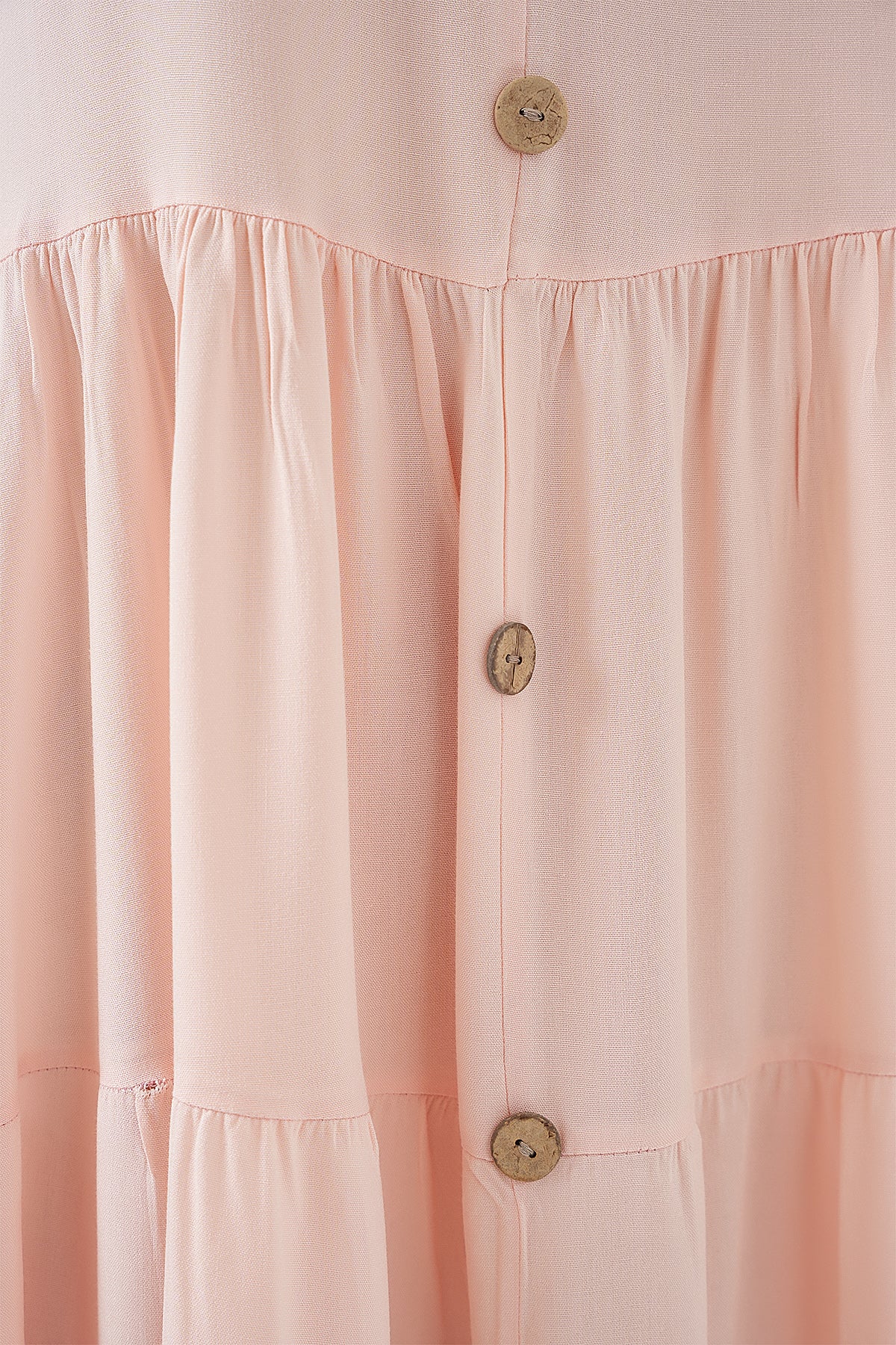 kadin sifir kol düğmeli kisa elbise 2571 - Justyol