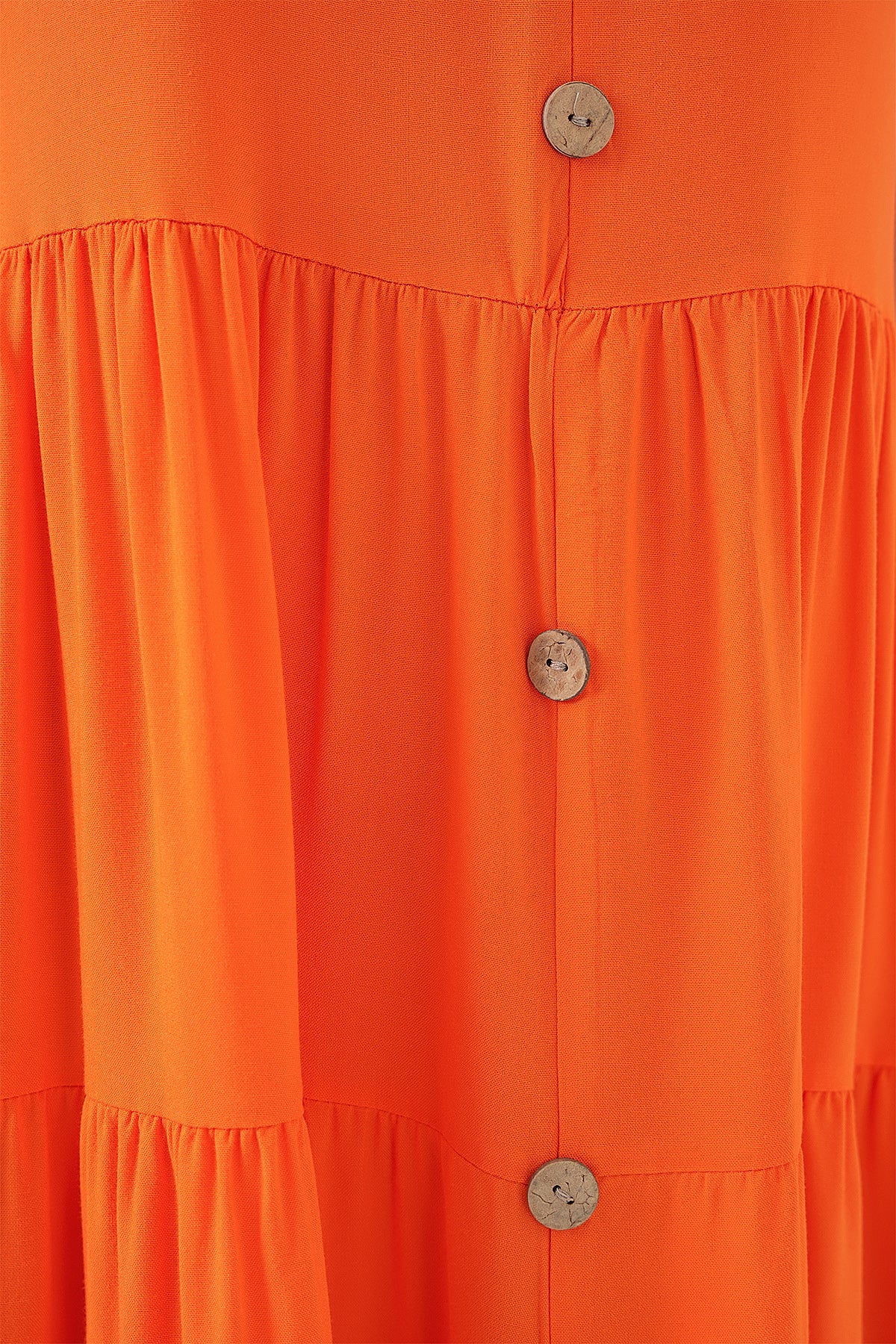 kadin sifir kol düğmeli kisa elbise 2571 - Justyol