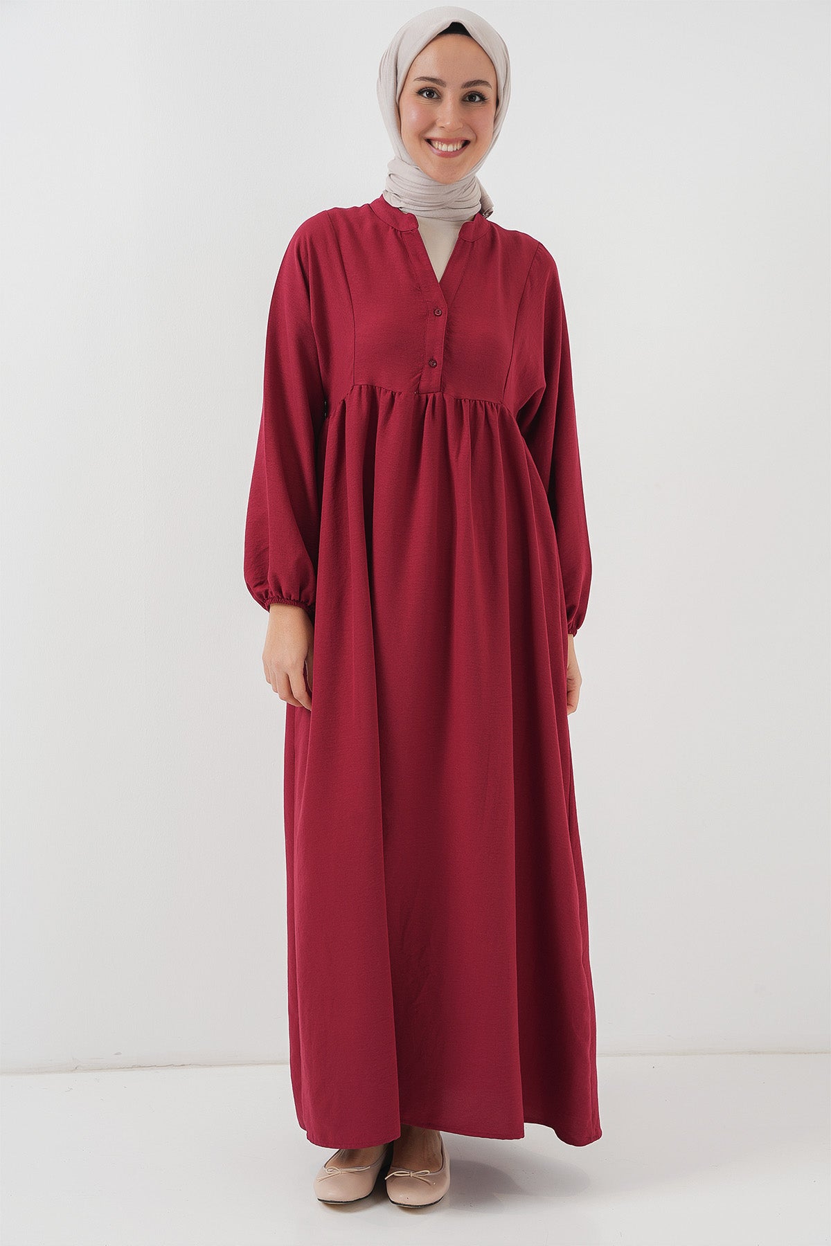 <tc>Robe longue femme modeste 2525</tc>