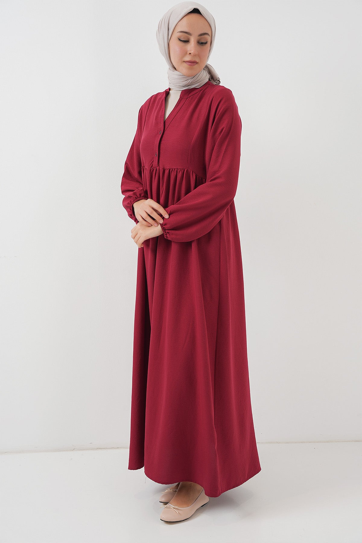 <tc>Robe longue femme modeste 2525</tc>