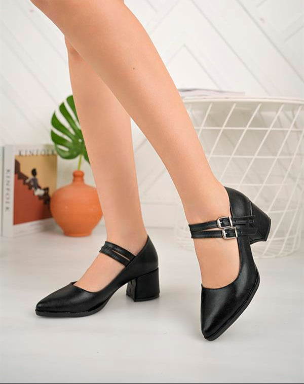 Chaussures Mary Jane femme noires