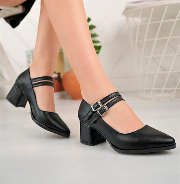 Chaussures Mary Jane femme noires