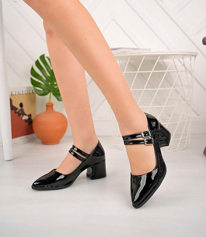 Chaussures Mary Jane femme noires