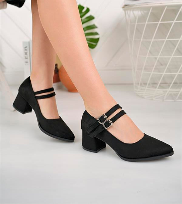 Chaussures Mary Jane femme noires