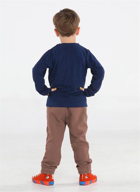 ensemble pantalon jogger dino imprimé + t-shirt