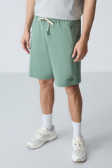 <tc>Short Basique Homme en Coton Épais à Texture Douce, Coupe Standard - 81276</tc>