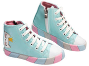 kedi prenseskiz çocuk sneakers - Justyol