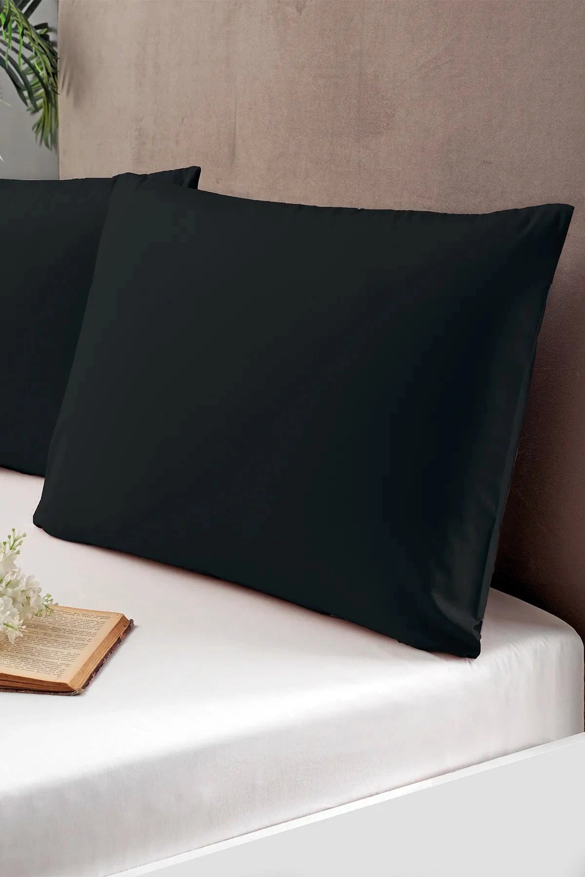 Pierre Cardin 2'li Yastık Kılıfı Siyah Pierre Cardin