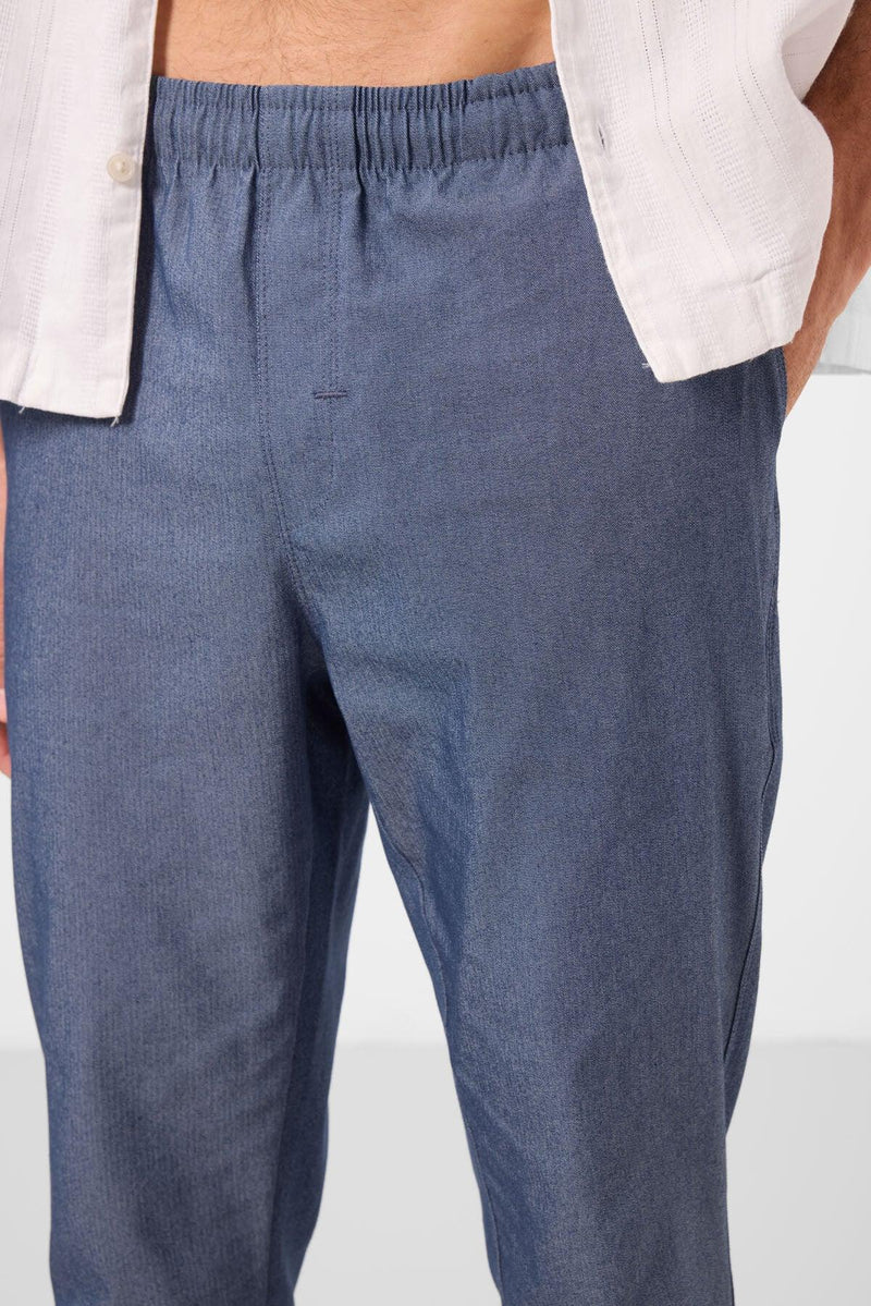 pantalon chino homme léger extensible coupe standard- 82178