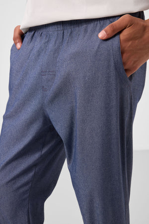 standart fit dokuma hafif esnek chino erkek pantolon - 82180 - Justyol