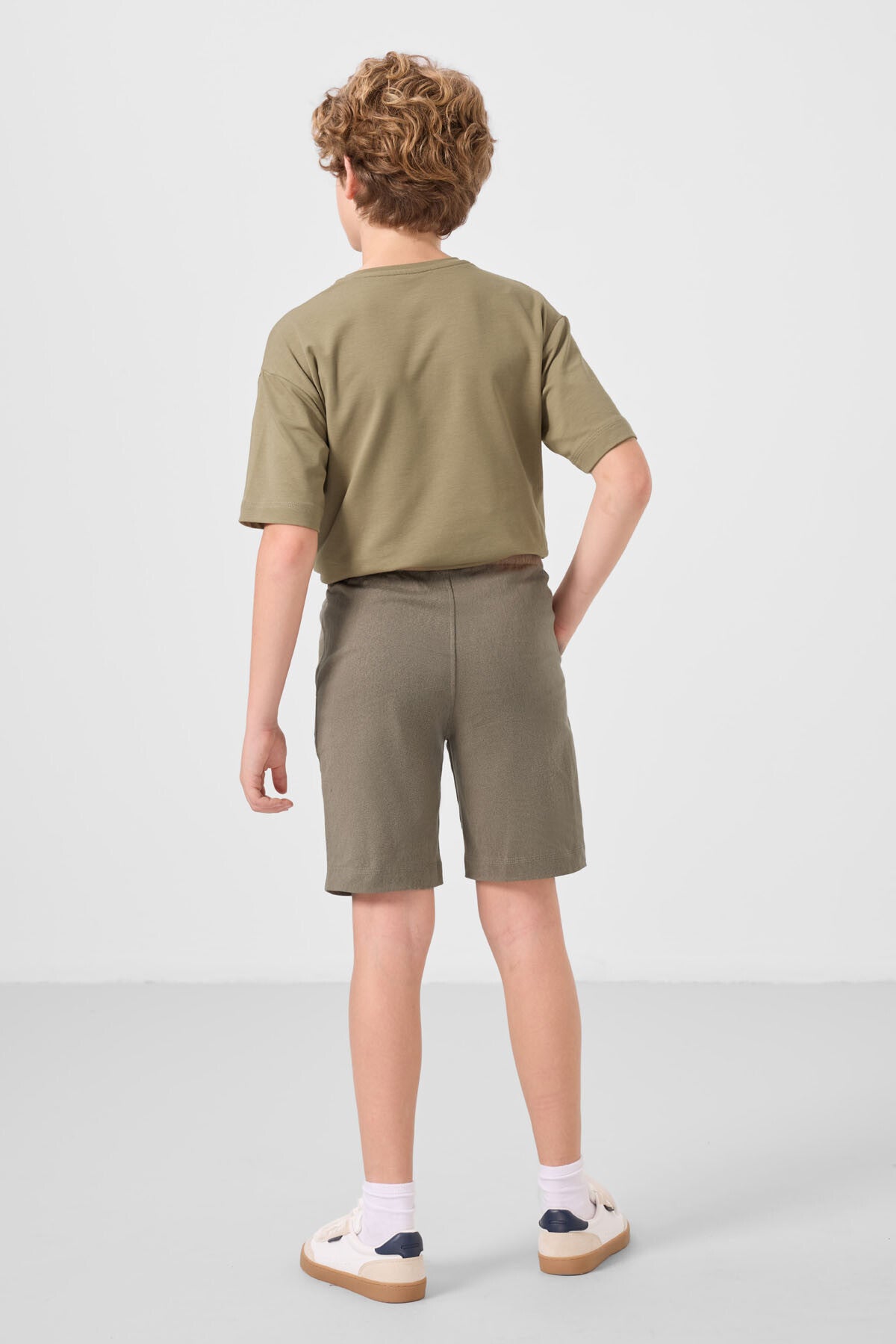 Ensemble Garçon Oversize 2 Pièces – T-shirt & Short - 11277