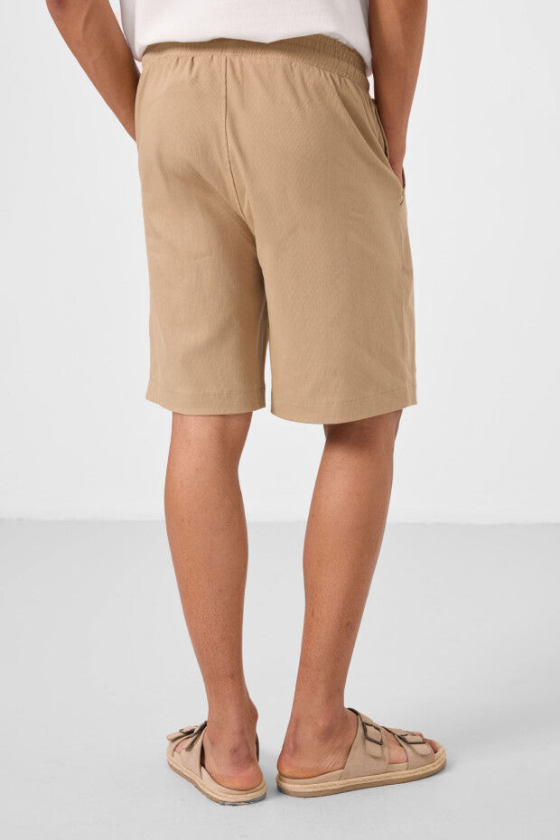 Short chino homme léger et extensible – coupe standard confortable - 81289