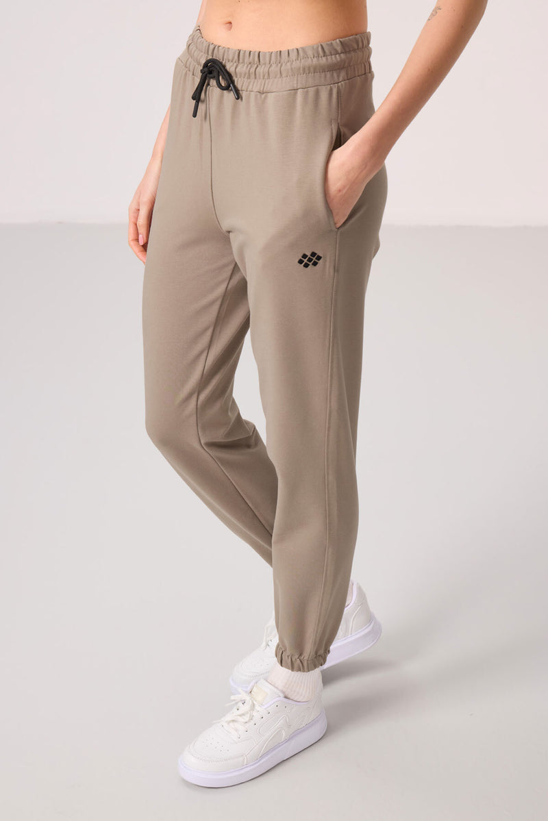 Ensemble Femme Tunique et Jogging à Col Montant