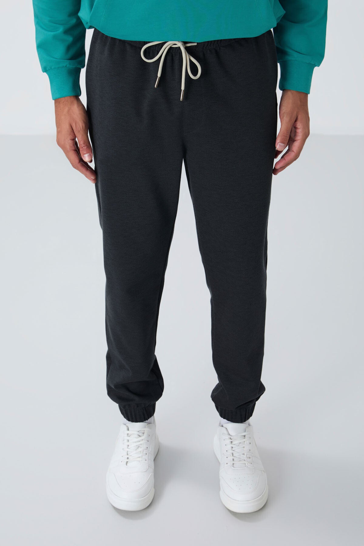 <tc>pantalon de jogging pour homme à coupe standard avec surface texturée - 82156</tc>