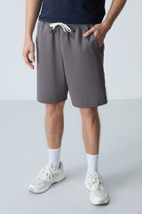 <tc>Short Basique Homme en Coton Épais à Texture Douce, Coupe Standard - 81278</tc>