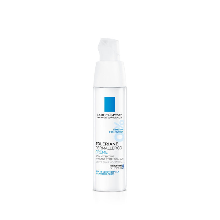 La Roche-Posay Toleriane Dermallergo Crème Apaisante, hydratante &amp; réparatrice | Peau Intolérante, Ultra sensible et Allergique | 40ml