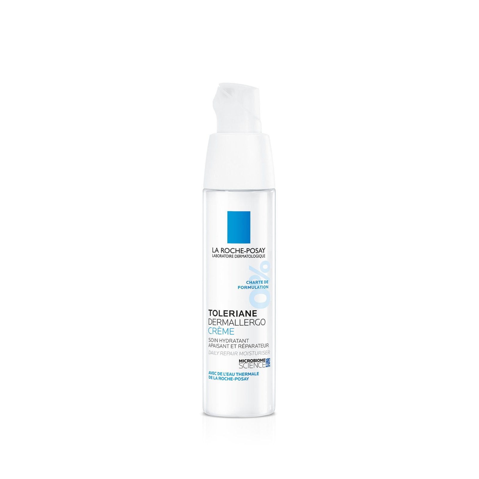 La Roche-Posay Toleriane Dermallergo Crème Apaisante, hydratante &amp; réparatrice | Peau Intolérante, Ultra sensible et Allergique | 40ml