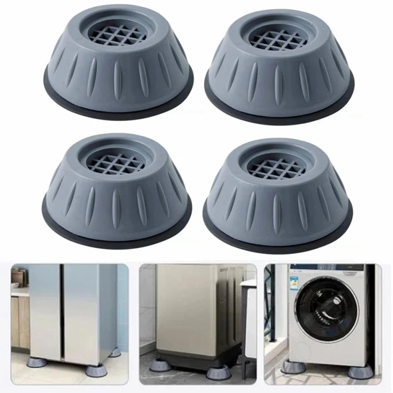 Lot de 4 Patins Anti-Vibrations pour Machine à Laver
