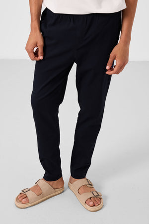 standart fit dokuma hafif esnek chino erkek pantolon - 82180 - Justyol