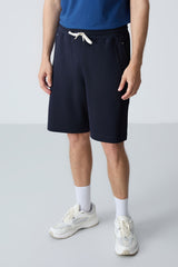 <tc>Short Basique Homme en Coton Épais à Texture Douce, Coupe Standard - 81278</tc>