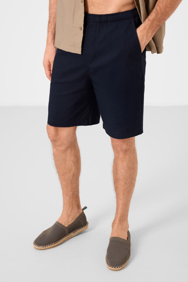 Short chino homme léger et extensible – coupe standard moderne - 81291