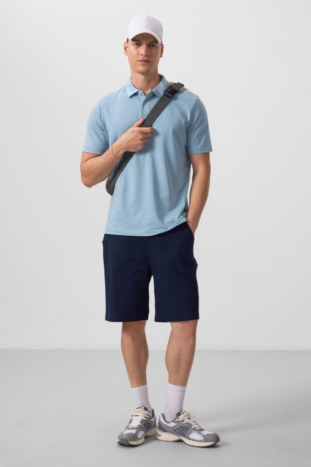 Short chino homme léger et extensible – coupe standard moderne - 81290