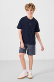 bleu marine / bleu jean foncé