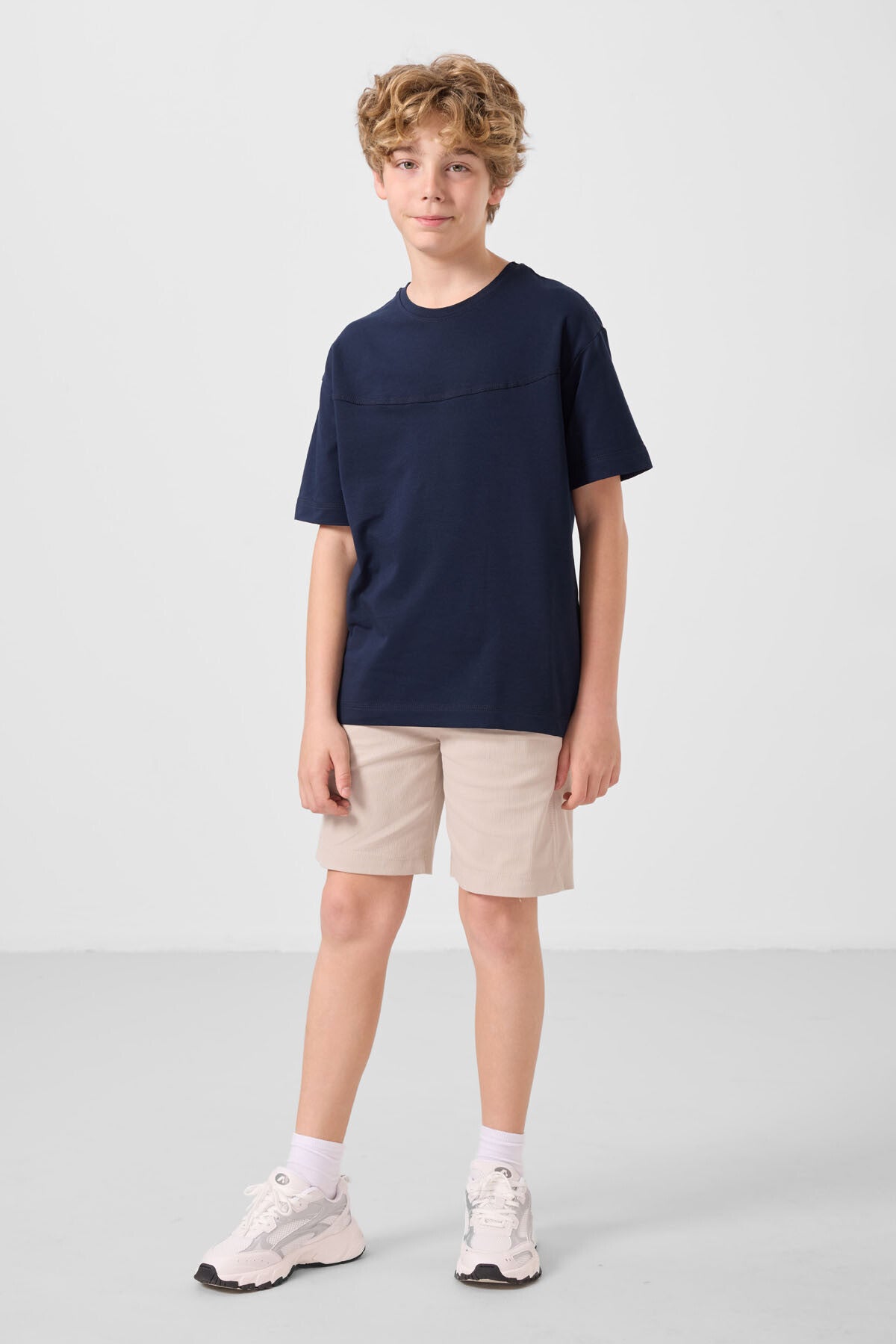 Ensemble Garçon Oversize 2 Pièces – T-shirt & Short - 11279