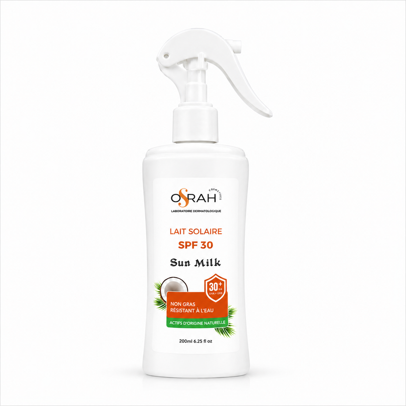 Lait Solaire SPF 30 – Protection UVA/UVB
